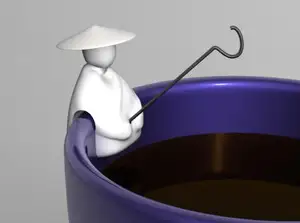 Чайный рыбак