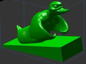 3D модель утки из фильма "Доказател...