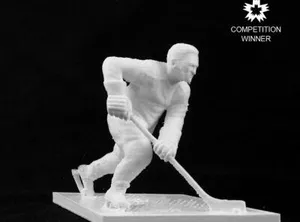 Maurice Richard at the Jacques Cart...