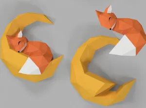 Fox on Moon (из двух частей)
