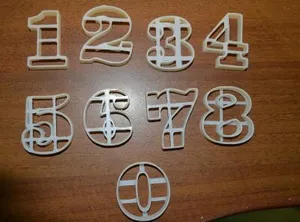 Цифры для выпечки