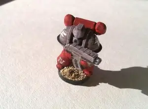 Космодесантник из Warhammer 40K