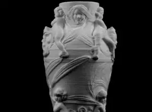Decorative vase at the Petit Palais...