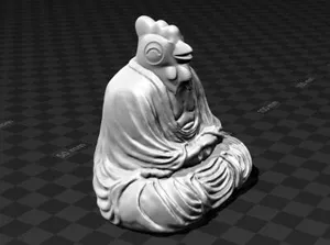 Rooster - Buddha