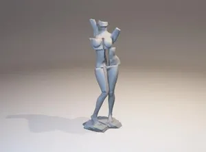Sculpture of Aged Stone