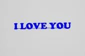 Надпись "I Love You"