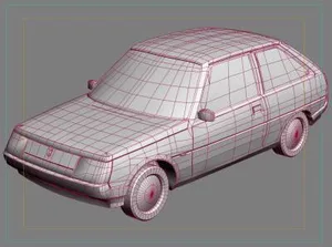 Модель автомобиля ЗАЗ-1102 "Таврия"