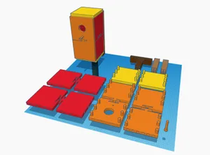 Скворечник размером 200x400x240 мм