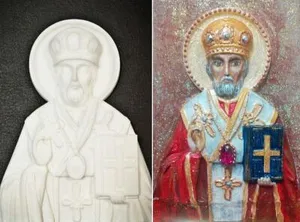 Икона Николая Чудотворца (зимний)