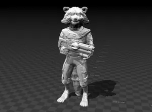 Rocket Raccon - Guardians of the Ga...