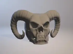 Devil skull