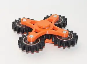 New Hand spinner five gears