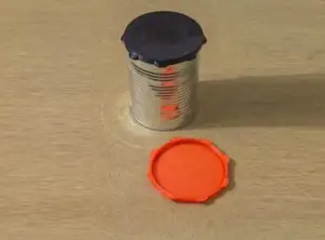 Крышка для железных банок