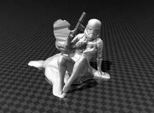 Звездные войны - сцена сражения