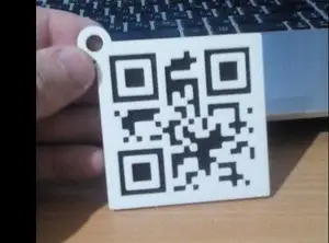 QR_Keychain "I Love You"