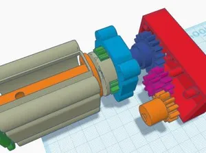 Лебёдка передача 1\9 v1.0