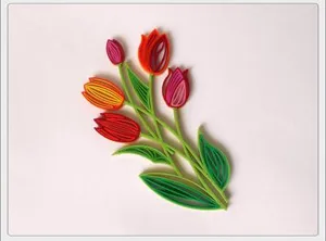 Quilling "Tulips". (Тюльпаны)