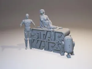 STAR WARS - 3D logo