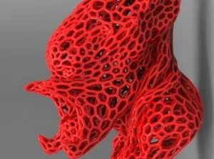 Хищник в стиле Voronoi