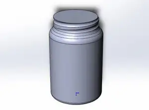 Баночка в режиме вазы с закручивающ...