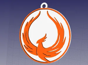 Брелок "Феникс" v1.0