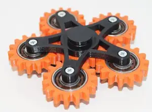 New hand spinner six gears