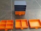 Шкафчик с выдвижными ящиками