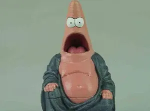 Surprised Buddha