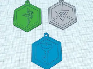 Брелоки Ingress