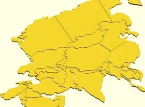 Карта Азии паззл