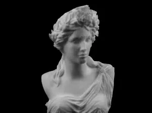 Corinne at The Louvre, Paris