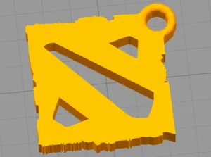 Брелок Dota2 2.5x2.5