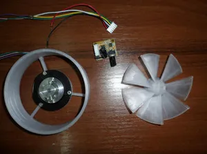 вентилятор из мотора от HDD