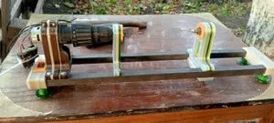 Токарный станок из говна и палок по...
