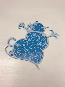 Снеговик. игрушка на ёлку.