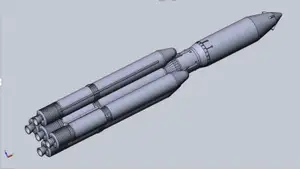 Ракета АНГАРА А5   и АНГАРА  1.2 в...
