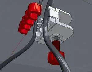 Органайзер для проводов USB