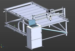 3D модель фрезерного станка с чпу 1...