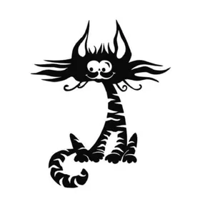 Котэ на стену