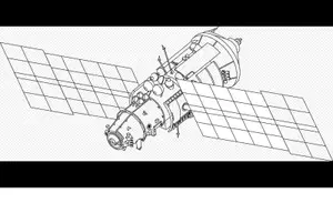 3. Модуль Квант-2 Космическая станц...