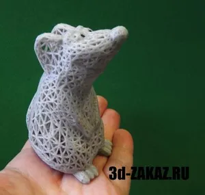 Крыса дизайн Voronoi, remix