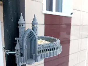 Кормушка для птиц Древний Замок.