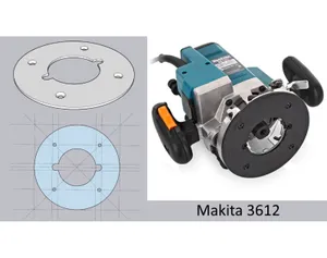 Пластина основания Makita 3612
