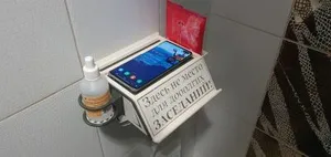 Полочка для туалетной комнаты