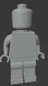 Lego человечек .stl