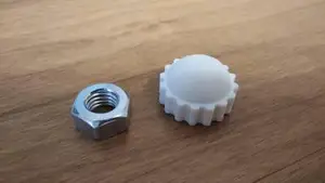 Крышка рифленая для гайки M8