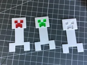 Закладка криппер из майнкрафт 3д