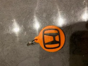 Брелок HONDA разноцветный