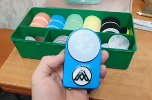 Шлифовальная машинка из HDD диска