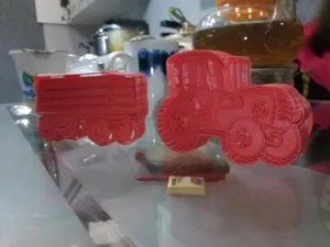 Форма для печенья " Синий трактор+"